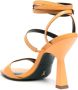 Patrizia Pepe Ace sandalen met enkelbandje Oranje - Thumbnail 3