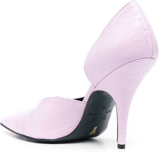 Patrizia Pepe Leren pumps Paars