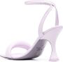 PATRIZIA PEPE Monochrome Vierkante Sandalen Paars Dames - Thumbnail 7