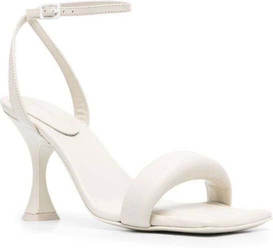 Patrizia Pepe Monochrome sandalen Wit