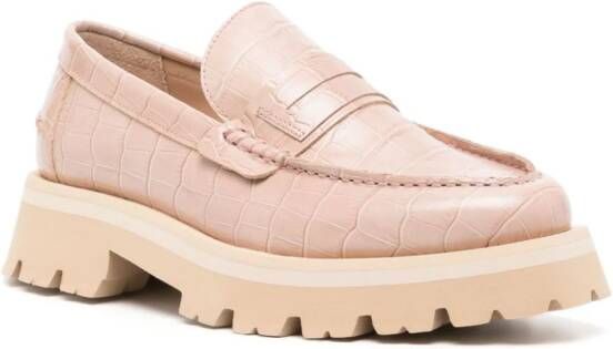 Paul Smith Felicity leren loafers Roze