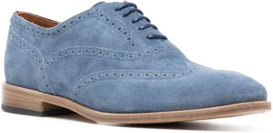 Paul Smith Niccolo suède brogues Blauw