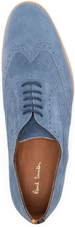 Paul Smith Niccolo suède brogues Blauw