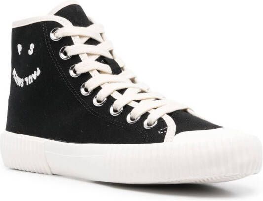 Paul Smith Sneakers met geborduurd logo Zwart