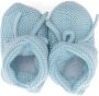 Paz Rodriguez Gebreide babyschoentjes Blauw - Thumbnail 3