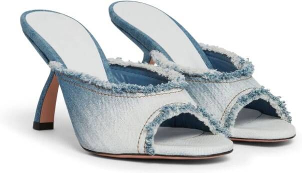 Pīferi Tiana 85 denim muiltjes Blauw