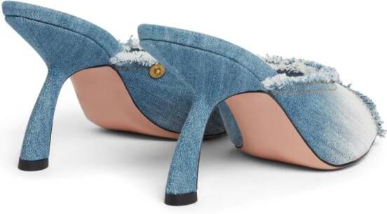 Pīferi Tiana 85 denim muiltjes Blauw