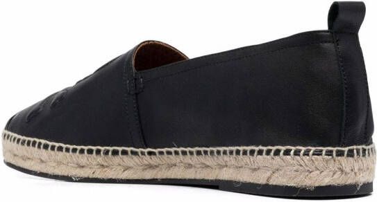 Philipp Plein Espadrilles met doodskop Zwart