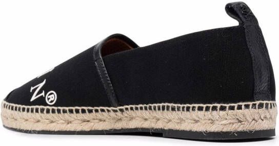 Philipp Plein Espadrilles met logoprint Zwart