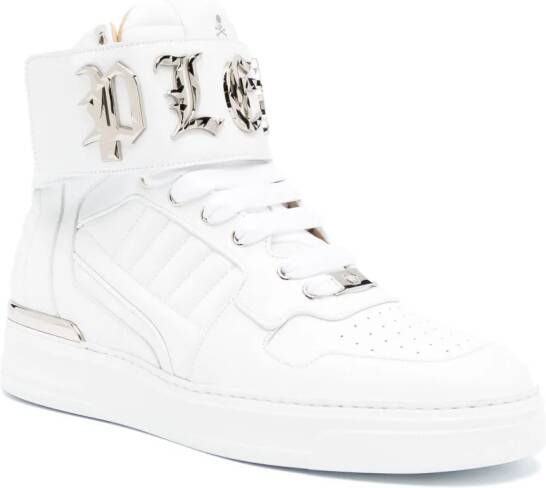 Philipp Plein High-top sneakers Wit