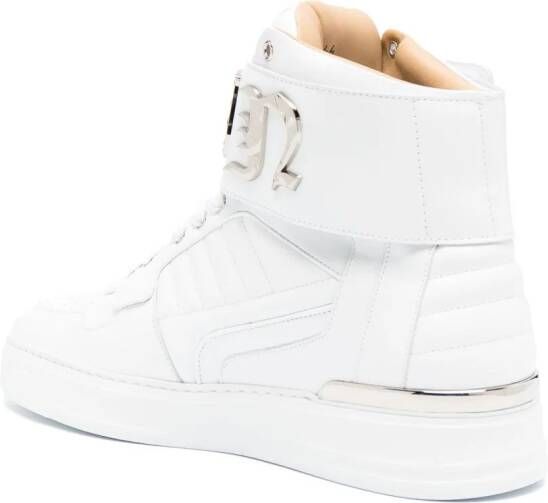 Philipp Plein High-top sneakers Wit