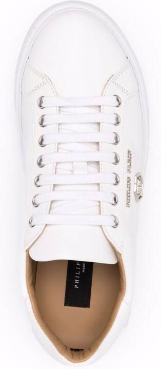 Philipp Plein Hexagon low-top sneakers Wit