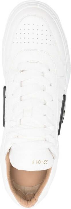 Philipp Plein Hexagon low-top sneakers Wit