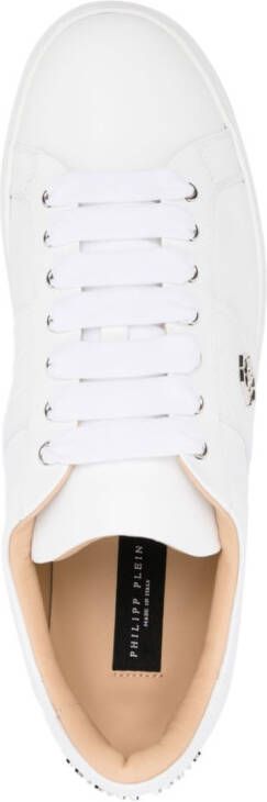 Philipp Plein Hexagon low-top sneakers Wit