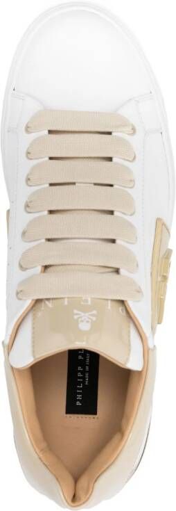 Philipp Plein Hexagon low-top sneakers Wit