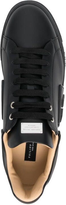 Philipp Plein Hexagon low-top sneakers Zwart