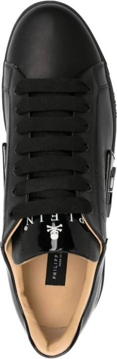 Philipp Plein Hexagon low-top sneakers Zwart