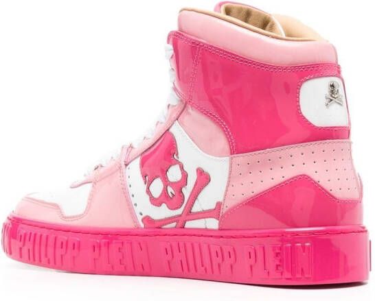 Philipp Plein High-top sneakers Roze