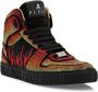 Philipp Plein High top sneakers verfraaid met kristallen Zwart - Thumbnail 2