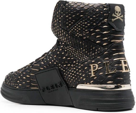 Philipp Plein High-top sneakers Zwart