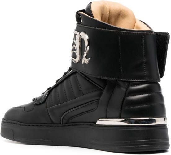 Philipp Plein High-top sneakers Zwart