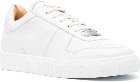 Philipp Plein Iconic low-top sneakers Wit