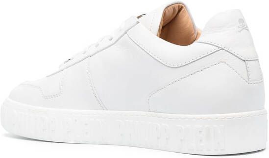 Philipp Plein Iconic low-top sneakers Wit