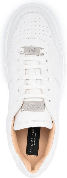 Philipp Plein Iconic low-top sneakers Wit