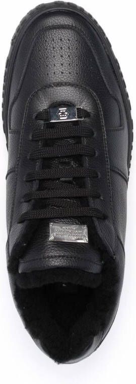 Philipp Plein King Plein low-top sneakers Zwart