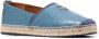 Philipp Plein Leren espadrilles Blauw - Thumbnail 2