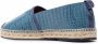 Philipp Plein Leren espadrilles Blauw - Thumbnail 3