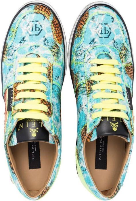 Philipp Plein Low-top sneakers Blauw