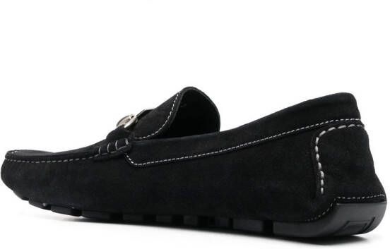 Philipp Plein Moccasin suède loafers Zwart