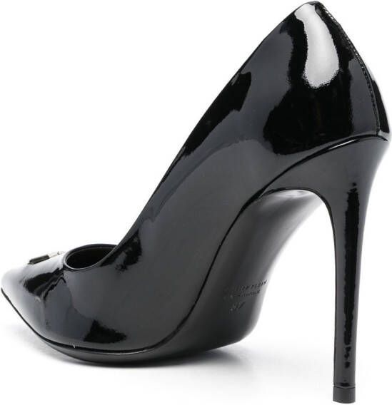 Philipp Plein Lakleren pumps Zwart