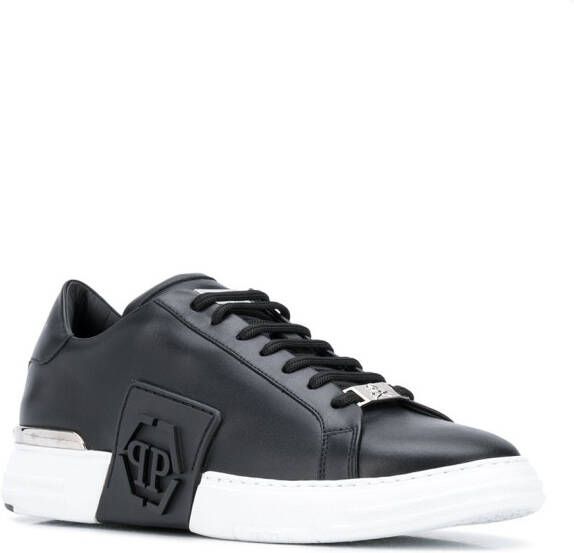 Philipp Plein Phantom Kick$ low-top sneakers Zwart