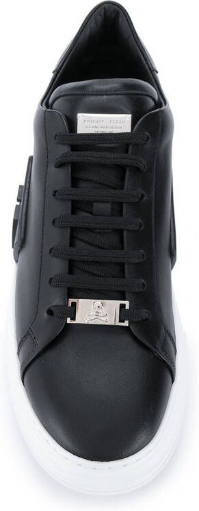 Philipp Plein Phantom Kick$ low-top sneakers Zwart