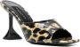 Philipp Plein Sandalen met luipaardprint Zwart - Thumbnail 2