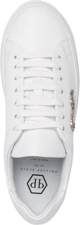 Philipp Plein Signature low-top sneakers Wit