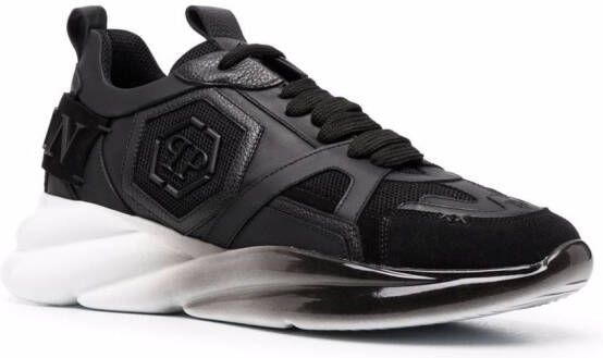 Philipp Plein Sneakers met chunky zool Zwart