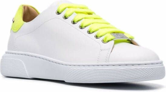 Philipp Plein Sneakers met logoprint Wit