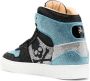 Philipp Plein Sneakers verfraaid met kristallen Blauw - Thumbnail 3