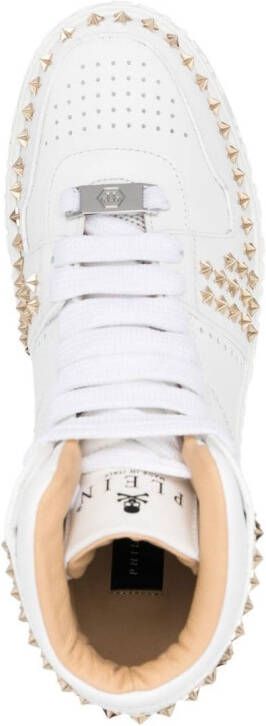 Philipp Plein Stars high-top sneakers Wit