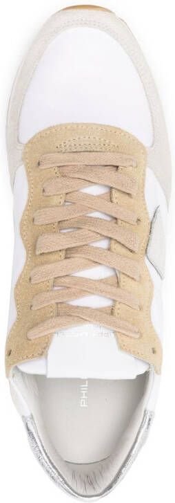 Philippe Model Paris Sneakers met logopatch Wit