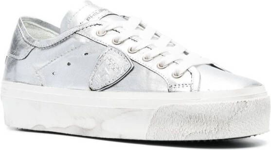 Philippe Model Paris low-top sneakers Zilver