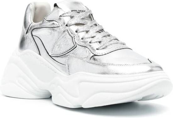 Philippe Model Paris Low-top sneakers Zilver