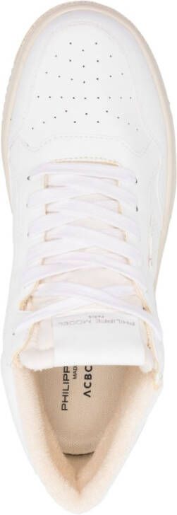 Philippe Model Paris Lyon high-top sneakers Wit