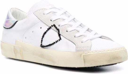 Philippe Model Paris Prsx Broderie Pop sneakers Wit