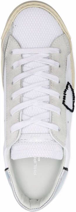 Philippe Model Paris Prsx Broderie Pop sneakers Wit