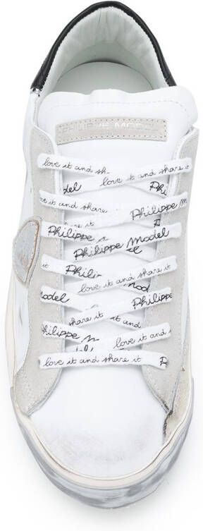 Philippe Model Paris PRSX Foxy low-top sneakers Wit