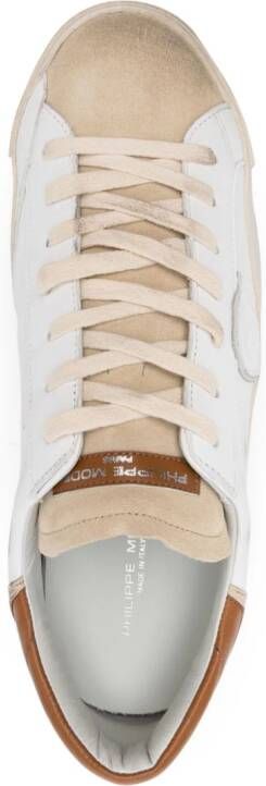 Philippe Model Paris Prsx sneakers met veters Wit